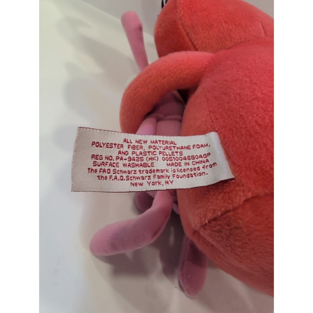 Fao Schwarz Plush Pink Pip 'Not So Scary Monsters' 19' - Picture 5 of 7